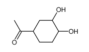 Ethanone, 1-(3,4-dihydroxycyclohexyl)- (9CI) Structure