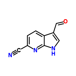 6-Cyano-7-azaindole-3-carbaldehyde picture