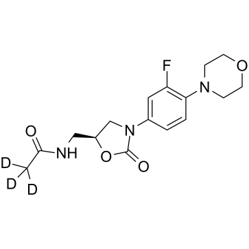 Linezolid D3 structure