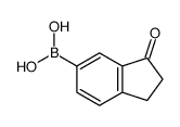 (3-Oxo-2,3-dihydro-1H-inden-5-yl)boronic acid结构式