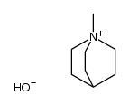 N-methylquinuclidinium hydroxide Structure