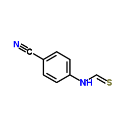 N-(4-Cyanophenyl)thioformamide Structure