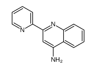 2-pyridin-2-ylquinolin-4-amine结构式