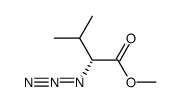 (R)-methyl 2-azido-3-methylbutanoate Structure