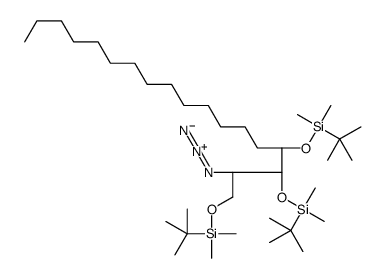 (2S,3S,4R)-2-Azido-1,3,4-tri-O-[(tert-butyldimethylsilyl)oxy]octadecane picture