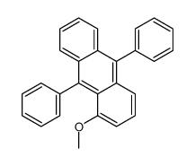 1-methoxy-9,10-diphenylanthracene结构式