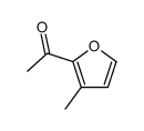 1-(3-methylfuran-2-yl)ethanone结构式