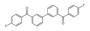 [3-[3-(4-fluorobenzoyl)phenyl]phenyl]-(4-fluorophenyl)methanone Structure