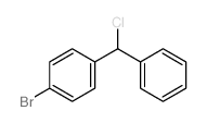 Benzene,1-bromo-4-(chlorophenylmethyl)- Structure