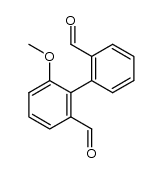 6-methoxy-[1,1'-biphenyl]-2,2'-dicarbaldehyde Structure