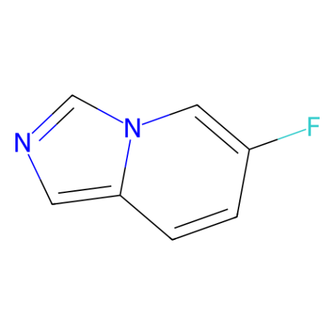 6-Fluoroimidazo[1,5-a]pyridine结构式