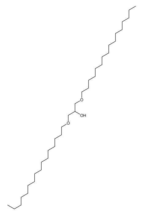 1,3-bis(hexadecyloxy)propan-2-ol Structure