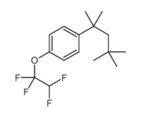 1-(1,1,2,2-tetrafluoroethoxy)-4-(2,4,4-trimethylpentan-2-yl)benzene结构式