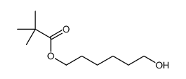 6-hydroxyhexyl 2,2-dimethylpropanoate Structure