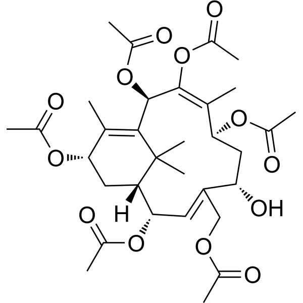 Taxachitriene A structure