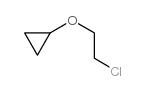 (2-CHLOROETHOXY)CYCLOPROPANE Structure