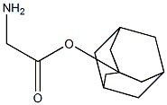 Glycine tricyclo[3.3.1.1(3,7)]dec-1-yl ester Structure