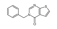 3-benzyl-3H-thieno[2,3-d]pyrimidin-4-one Structure