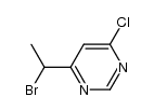 4-(1-bromoethyl)-6-chloropyrimidine Structure