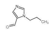 1H-Imidazole-5-carboxaldehyde,1-propyl-(9CI) structure