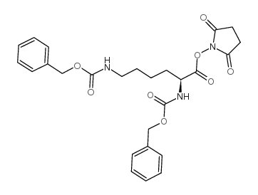 Z-L-Lys(Z)-OSu Structure