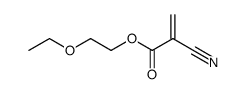 2-ethoxyethyl 2-cyanoacrylate Structure