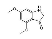 4,6-Dimethoxy-3-indolinone结构式