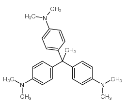 1,1,1-tris(4-n,n-dimethylaminophenyl)-ethane Structure