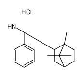 benzyl-(4,7,7-trimethyl-3-bicyclo[2.2.1]heptanyl)azanium,chloride结构式