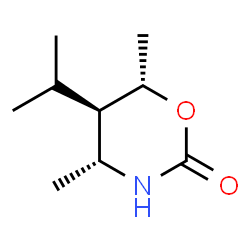 2H-1,3-Oxazin-2-one,tetrahydro-4,6-dimethyl-5-(1-methylethyl)-,(4R,5R,6S)-(9CI) Structure