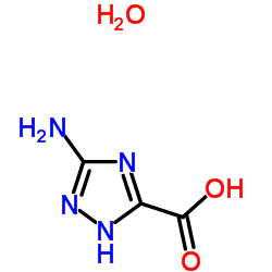 3-Amino-1,2,4-triazole-5-carboxylic acid hydrate picture