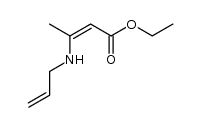 ethyl (Z)-3-(allylamino)but-2-enoate Structure