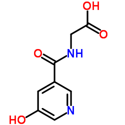 [(5-HYDROXY-PYRIDINE-3-CARBONYL)-AMINO]-ACETIC ACID picture