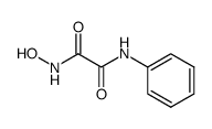 N-hydroxy-N'-phenyl-oxalamide结构式