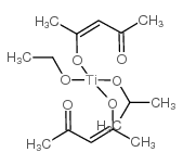 双(乙酰丙酮基)乙氧基异丙氧基钛酸酯结构式