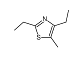 2,4-Diethyl-5-methylthiazole结构式