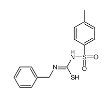 1-benzyl-3-(4-methylphenyl)sulfonylthiourea结构式