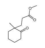 methyl 3-(1-methyl-2-oxocyclohexyl)propanoate Structure