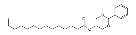 Tetradecanoic acid 2-phenyl-1,3-dioxan-5-yl ester picture