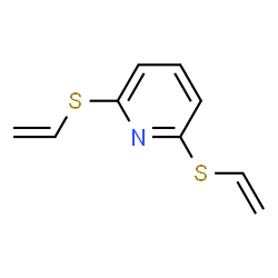 Pyridine, 2,6-bis(ethenylthio)- (9CI) structure