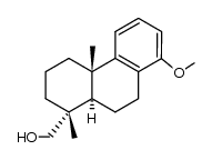 1α-(hydroxymethyl)-8-methoxy-1β,4aβ-dimethyl-1,2,3,4,4a,9,10,10a-trans-octahydrophenanthrene结构式