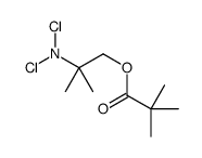 [2-(dichloroamino)-2-methylpropyl] 2,2-dimethylpropanoate结构式