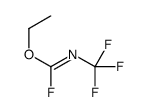 1-ethoxy-N-(trifluoromethyl)methanimidoyl fluoride结构式