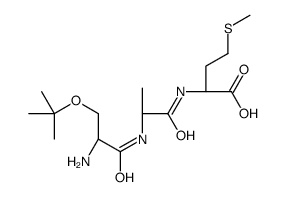 (2S)-2-[[(2S)-2-[[(2S)-2-amino-3-[(2-methylpropan-2-yl)oxy]propanoyl]amino]propanoyl]amino]-4-methylsulfanylbutanoic acid Structure