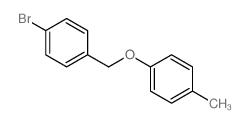 1-bromo-4-[(4-methylphenoxy)methyl]benzene Structure