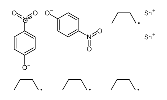 dibutyl-[dibutyl-(4-nitrophenoxy)stannyl]oxy-(4-nitrophenoxy)stannane结构式