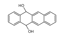 (5S,12R)-5,12-dihydrotetracene-5,12-diol Structure