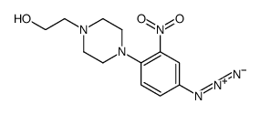 2-[4-(4-azido-2-nitrophenyl)piperazin-1-yl]ethanol结构式