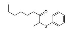 2-phenylsulfanylnonan-3-one Structure