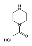 1-(1-哌嗪)乙酮盐酸盐结构式